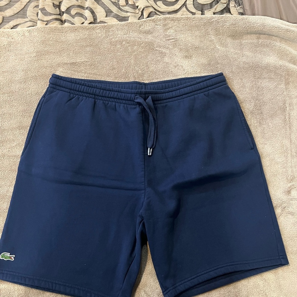 Lacoste Men's Athletic Shorts - Navy Blue